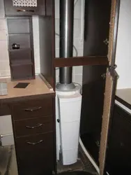 Kitchen Interior With Gas Heating