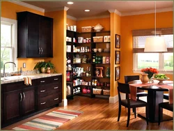Kitchen design with pantry
