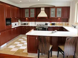 U shaped kitchen design project