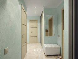 Hallway In A Panel House In A Two-Room Apartment, Real Photos
