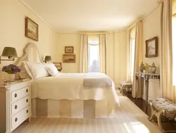 Sandy bedroom interior