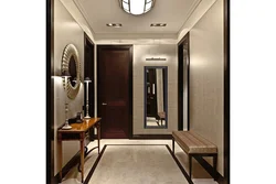 Mirror in the hallway hallway design