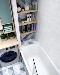 Шкафчик в ванну фото