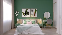 Спальня В Светло Зеленых Тонах Фото