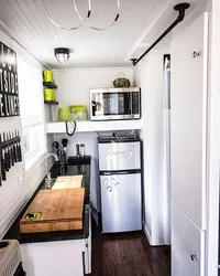 Дизайн Кухни С Мини Холодильником