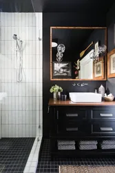 Bathroom With Black Fixtures Photo