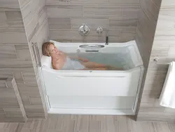 Интерьер фотодағы ванна