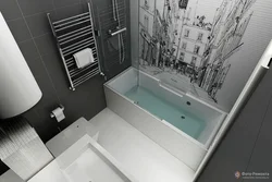 Ванная 3 4 дизайн