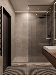 Bathroom design with shower enclosure photo