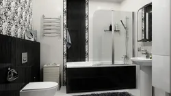 Black taps bathroom design