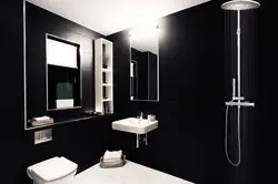 Black taps bathroom design