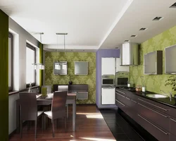 Colors That Go With Brown In The Kitchen Interior