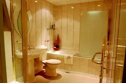 Bath Interior With Pvc Panels
