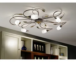 Modern chandeliers for kitchen suspended ceilings photo