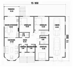 3-bedroom one-story house with garage photo