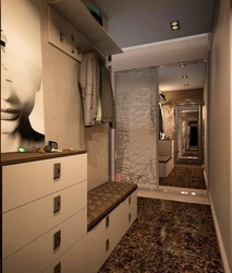 Hallway Design In An Apartment In A Panel House Real