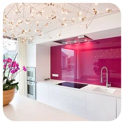 Kitchen fuchsia design