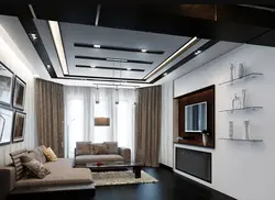 Living room ceiling solution photo