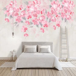 Sakura Wallpaper In The Bedroom Interior