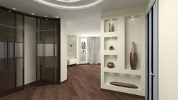 Design of the hallway as a living room