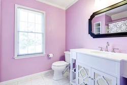 Интерьер ванной краской фото