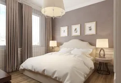Bedroom design cappuccino color