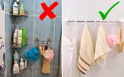 Как повесить полотенце в ванной фото