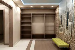 Wardrobes in the hallway in a modern style photo inside