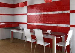 Photo of tiles and all colors of tiles for the kitchen