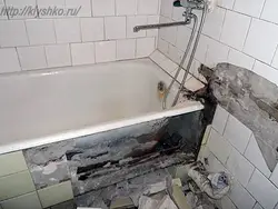 Пошаговое фото ремонта ванной