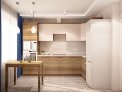 Design of a bright kitchen in a modern style 12 sq m