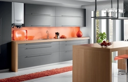 Kitchen 3 by 3 design boiler