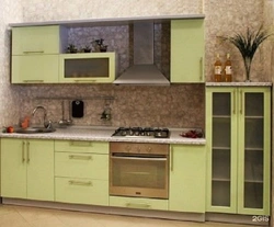 Pistachio kitchen facade photo