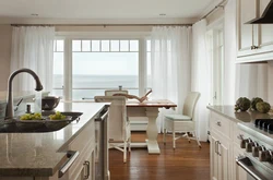 New kitchen design with window