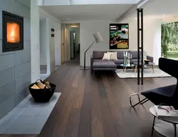 Laminate flooring design for apartment