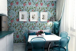 How to wallpaper a kitchen photo