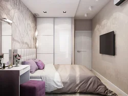 Bedroom with one window interior