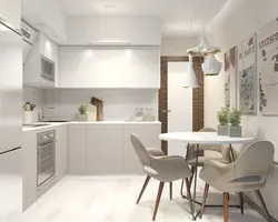 Kitchen Design In Modern Style 2 Meters