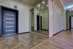 Photo of laminate flooring hallway