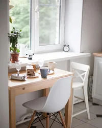 Столы в маленькую кухню в хрущевке фото