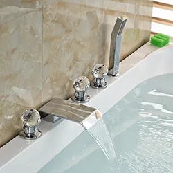 Bathroom faucets with bath mount photo