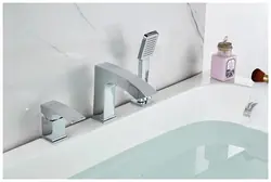 Ваннаға арналған фотосуреті бар ваннаға арналған крандар