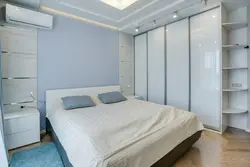 Маленькая спальня дизайн встроенный шкаф