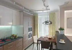 Планировка кухни в двухкомнатной квартире фото