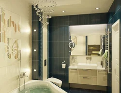 Bathroom design small tiles