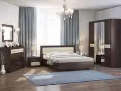 Bedroom With Wenge Furniture Photo