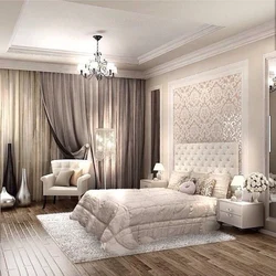 Дизайн спальни в классическом современном
