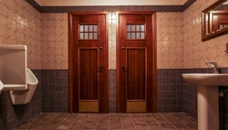 Doors for bathroom and toilet photo