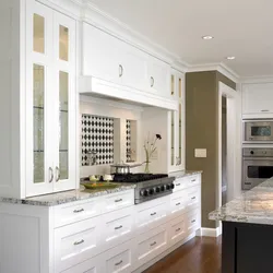 Kitchen design with recess