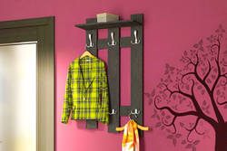 Modern hangers in the hallway wall photos